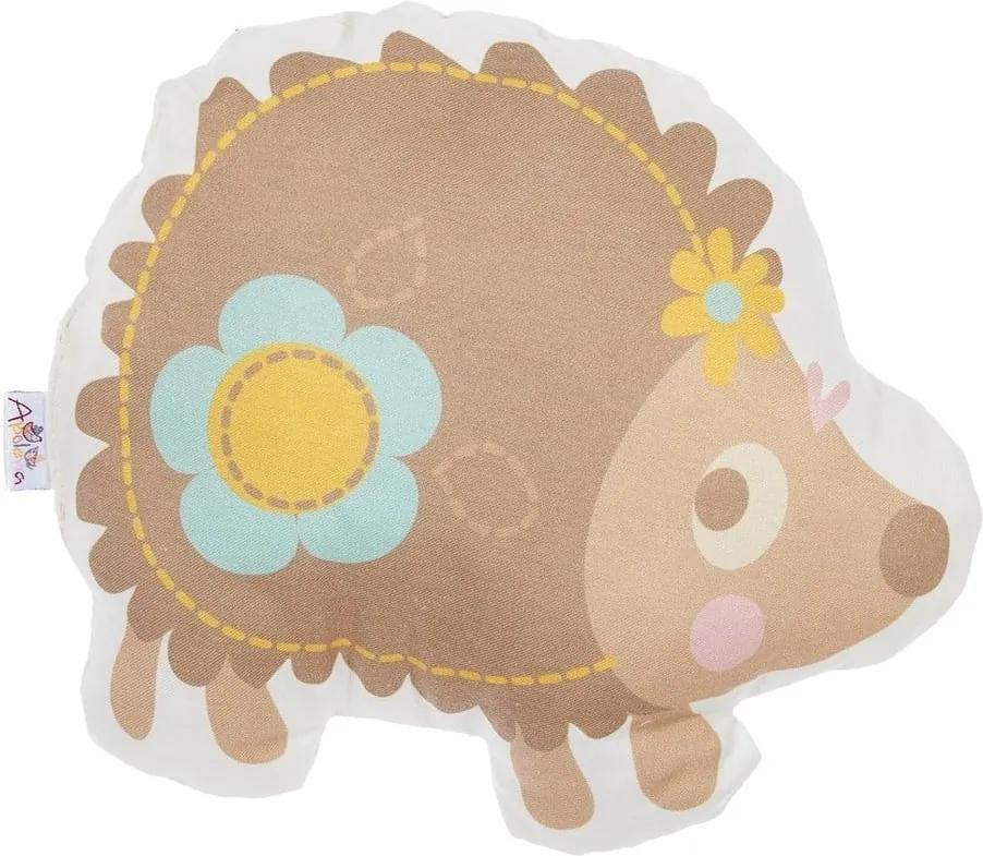 Pernă din amestec de bumbac pentru copii Mike & Co. NEW YORK Pillow Toy Hedgehog, 28 x 25 cm