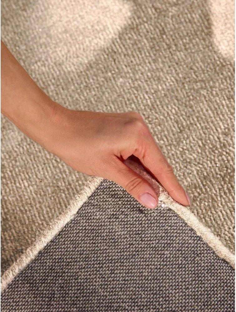 Covor bej țesut manual din amestesc de lână 200x300 cm Kari – Villeroy&amp;Boch