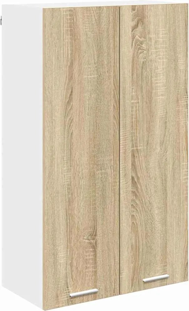 vidaXL Dulap suspendat Stejar Sonoma 60 x 31 x 100 cm Lemn compozit