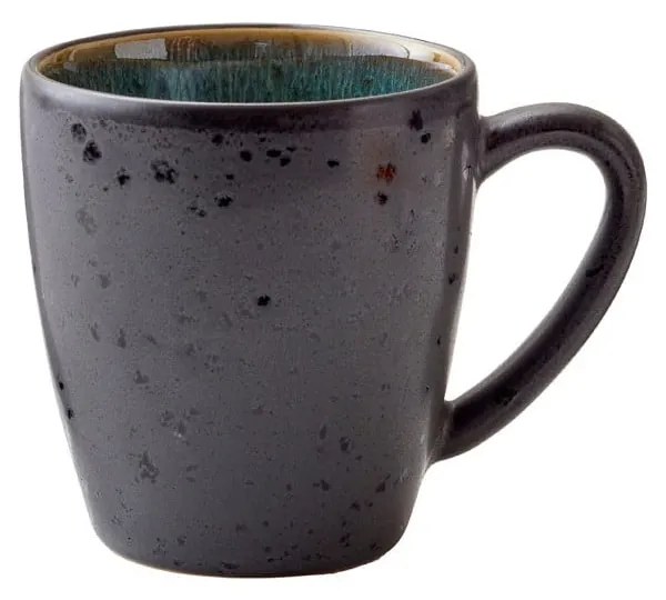 Cană verde/neagră din ceramică 190 ml Gastro Green/Black – Bitz