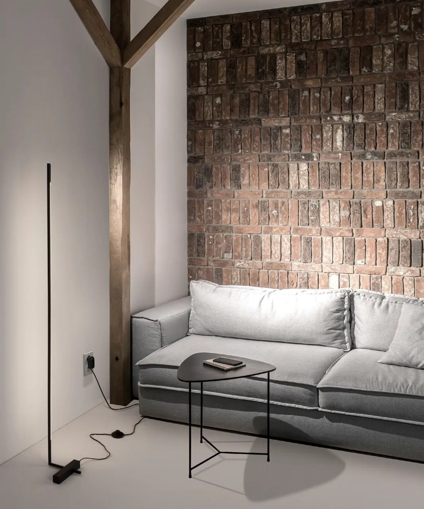 Lampadar, lampa de podea LED design modern RACCIO negru