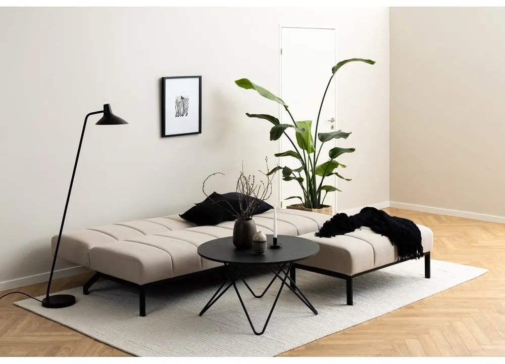 Canapea bej 198 cm Caix – Actona