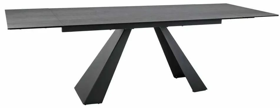 Masă de bucătărie Salvadore II, 160 x 90 cm, gri