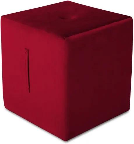 Puf Mazzini Sofas Margaret, 40 x 45 cm, roșu