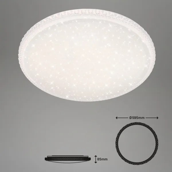 Brilo - Plafonieră LED dimerizabilă LED/48W/230V 3000/4000/6500K Ø 60 cm