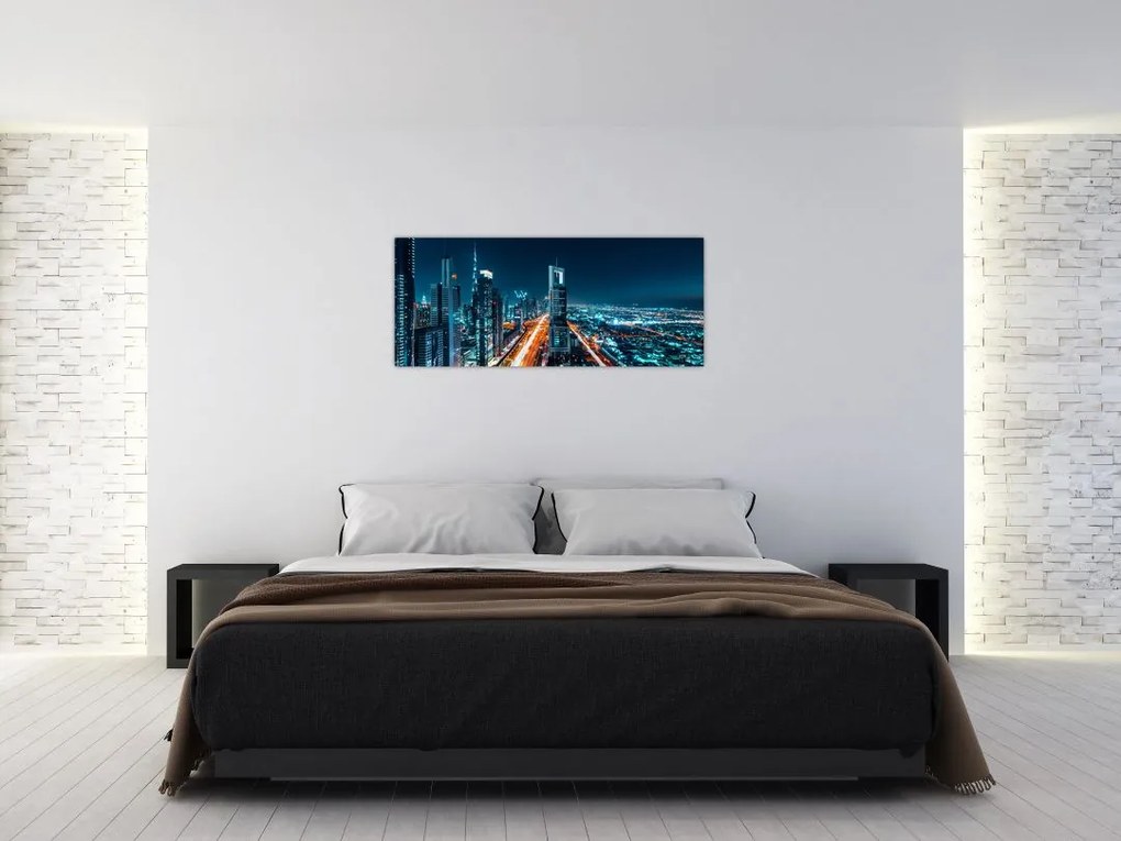 Tablou - Noaptea la Dubai (120x50 cm)