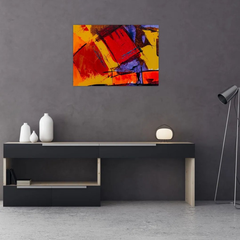 Tablou cu abstracție (70x50 cm)