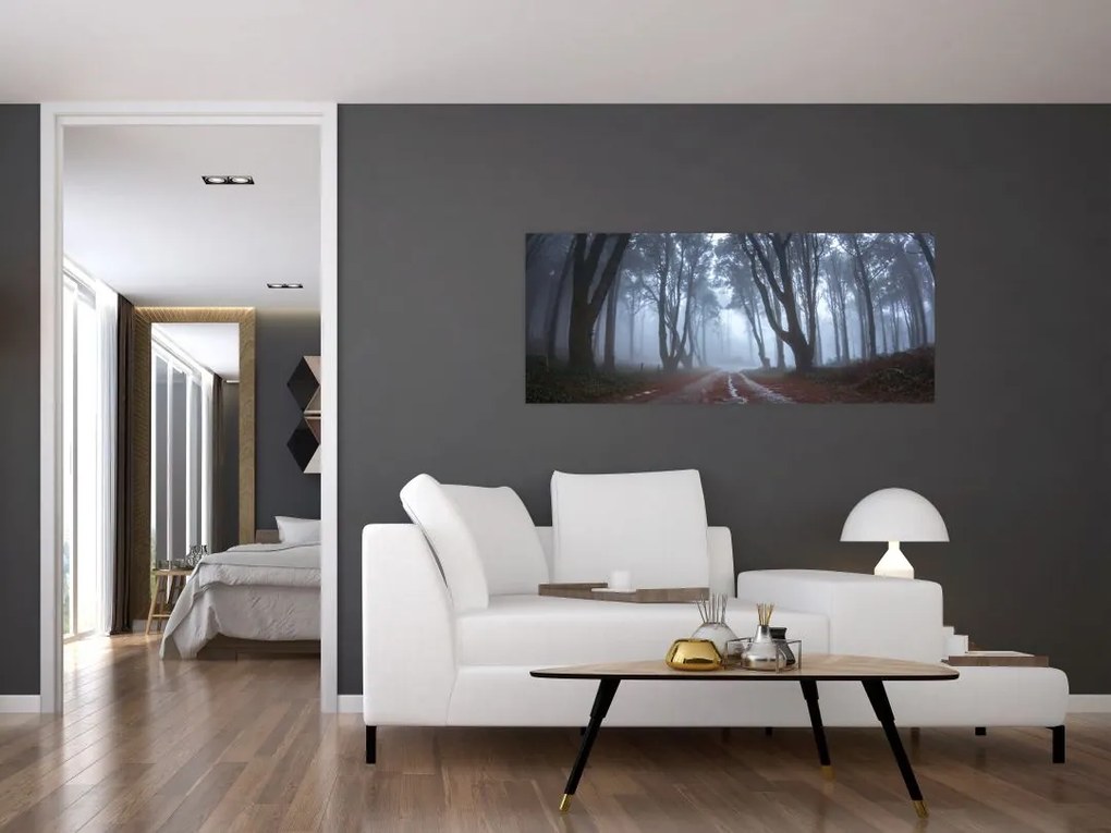 Tablou - Zi cu ploaie (120x50 cm)