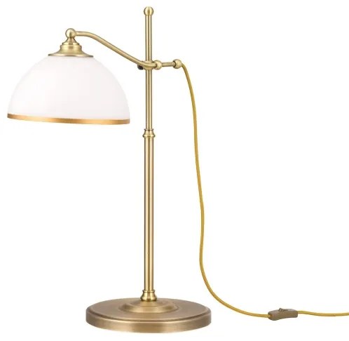 Lampă de masă Orion LA 4-1213/1 OLD LAMP 1xE27/40W/230V alb/bronz