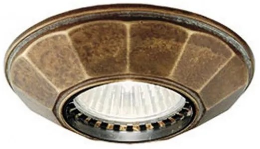 Spot incastrabil cu aspect antique brass diametru 10cm MINI 208.09.OO