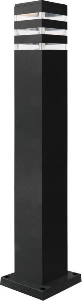 Lampă de exterior LED RGBW TEKSAS, dimabilă, 1xE27/12W/230V, 74 cm, IP44, antracit
