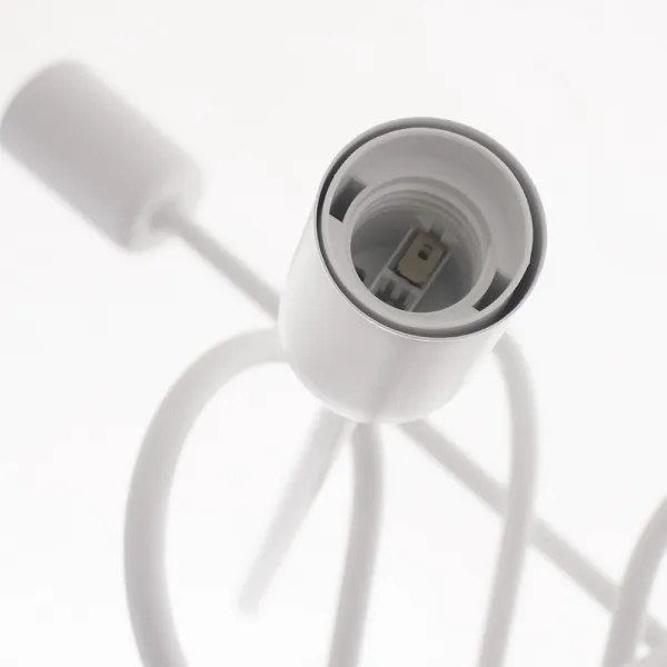 Lustr pentru copii OXFORD 3xE27/15W/230V alb montat pe tavan