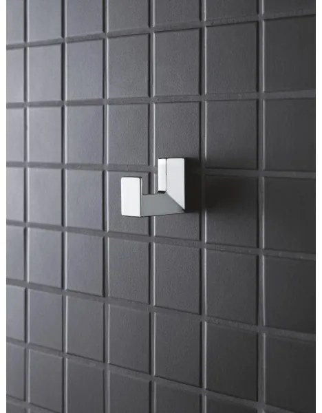 GROHE 40782000 - Cârlig pentru halat de baie SELECTION CUBE, crom lucios