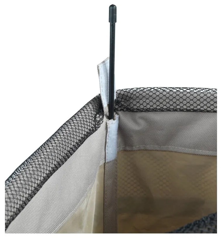 Coș de rufe Wenko Como, 44,4 l, gri-bej