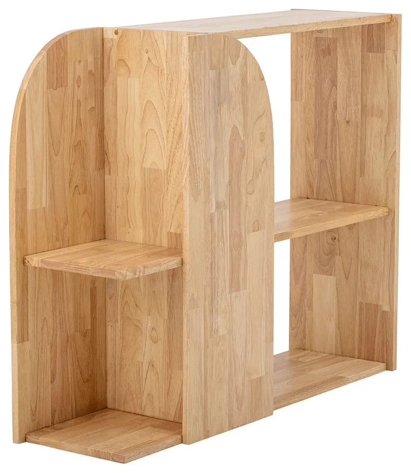 Bibliotecă din lemn de arbore de cauciuc 85x70 cm Alec – Bloomingville