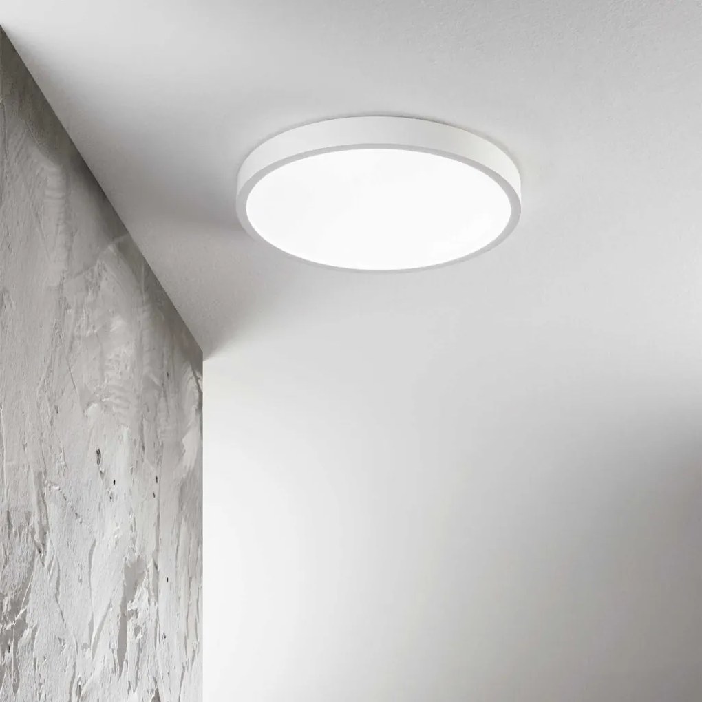 Plafoniera LED pentru baie IP44 Ray pl d40 alb