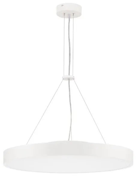 Lustra LED suspendata design circular PERFECT 60cm alba 3000K Dimmable
