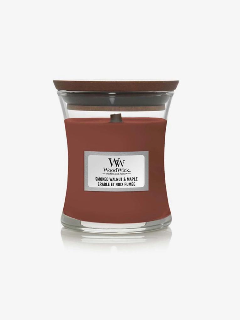 WoodWick maronii parfumata lumanare Smoked Walnut & Maple vaza mica
