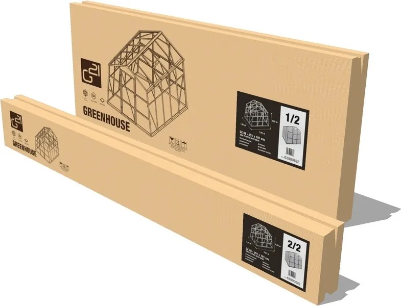 Sera G21 GZ 48 - 251 x 191 cm, zincată