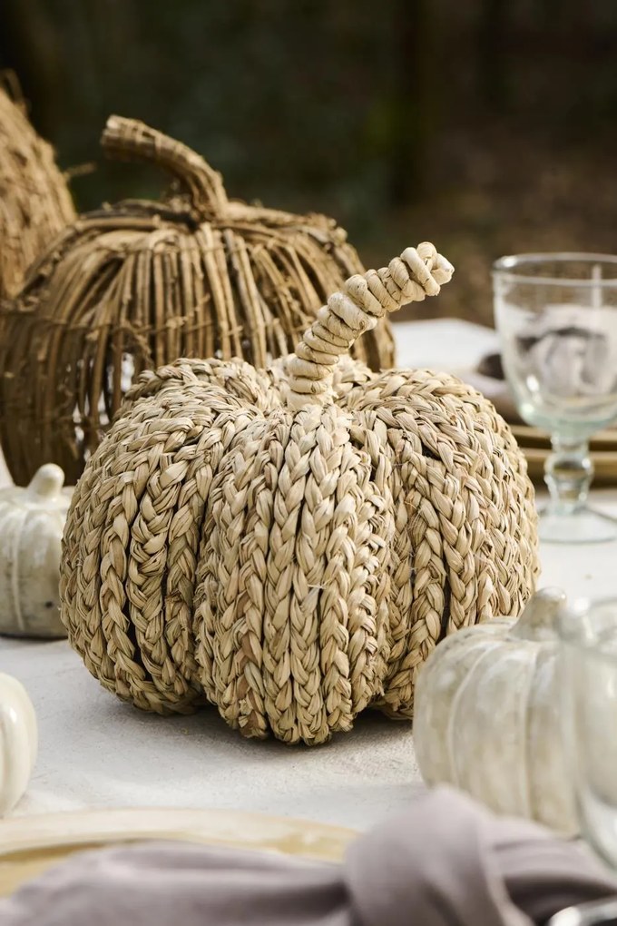 IB Laursen Decoratiune de dovleac PUMPKIN SEAGRASS