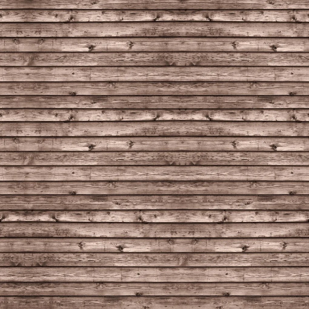 Fototapet, Horizontal Boards, Brown, Rebel Walls