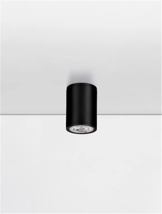 Plafoniera LED pentru iluminat exterior IP65 JUDI D-8cm negru