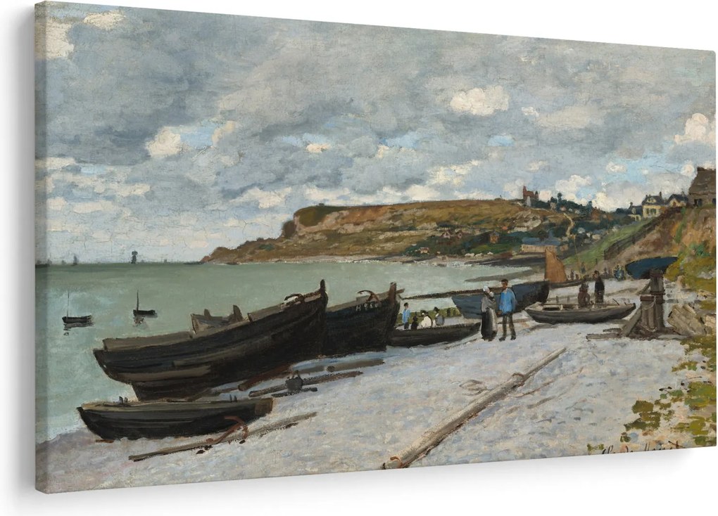 Tablou - Claude Monet, Sainte Adresse, reproducere (90x60 cm)