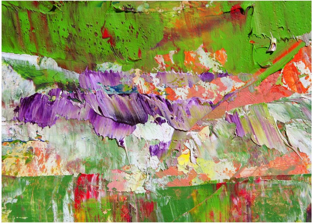 Tablou cu abstracție - pictura (70x50 cm)