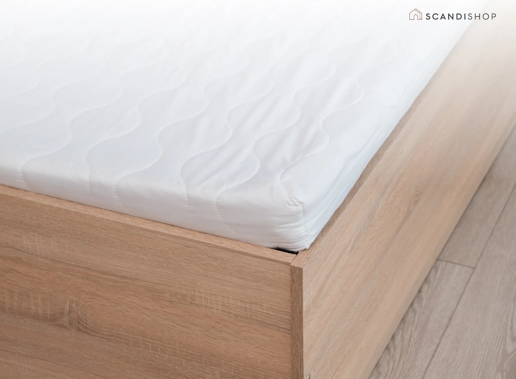Saltea de spuma DELUXE 140 x 200 cm Protectie saltea: Incluzine protectia de saltea