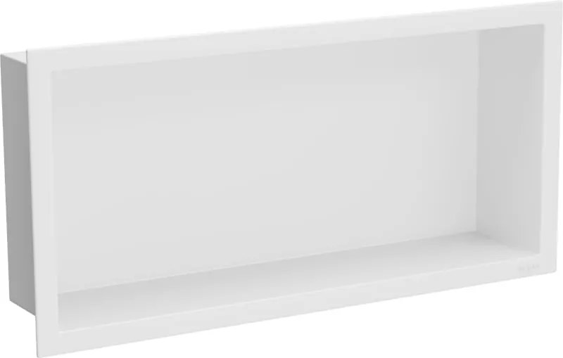 Mexen X-Wall-R raft de nișă cu flanșă 45 x 20 cm, alb - 1920452010