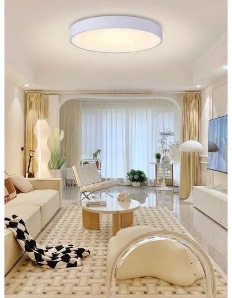 Plafonieră LED dimabilă Immax NEO 07207L RONDATE 65W/230V Tuya alb + telecomandă