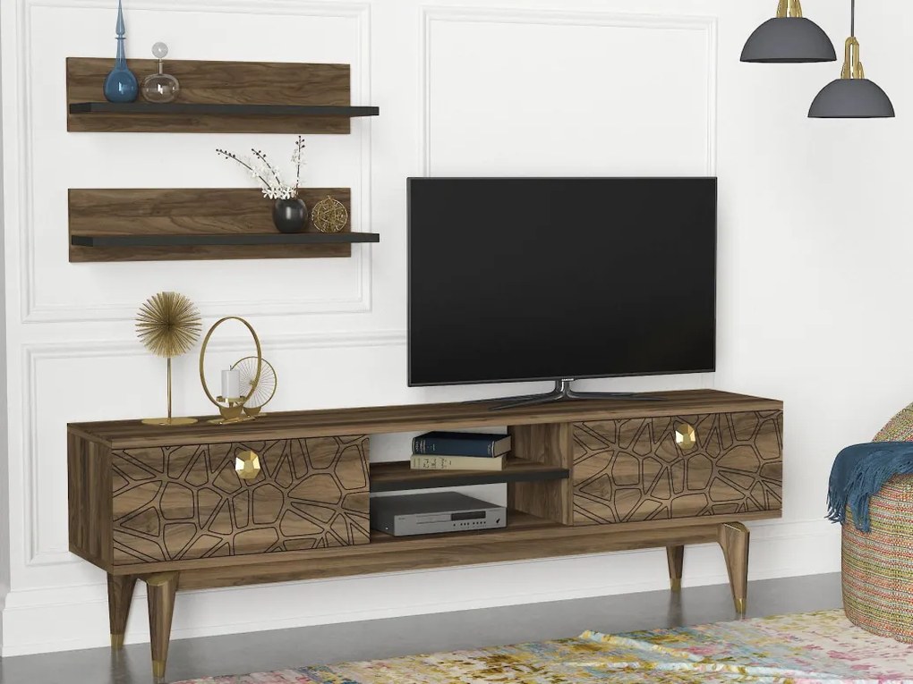 Comoda TV Royal - Walnut