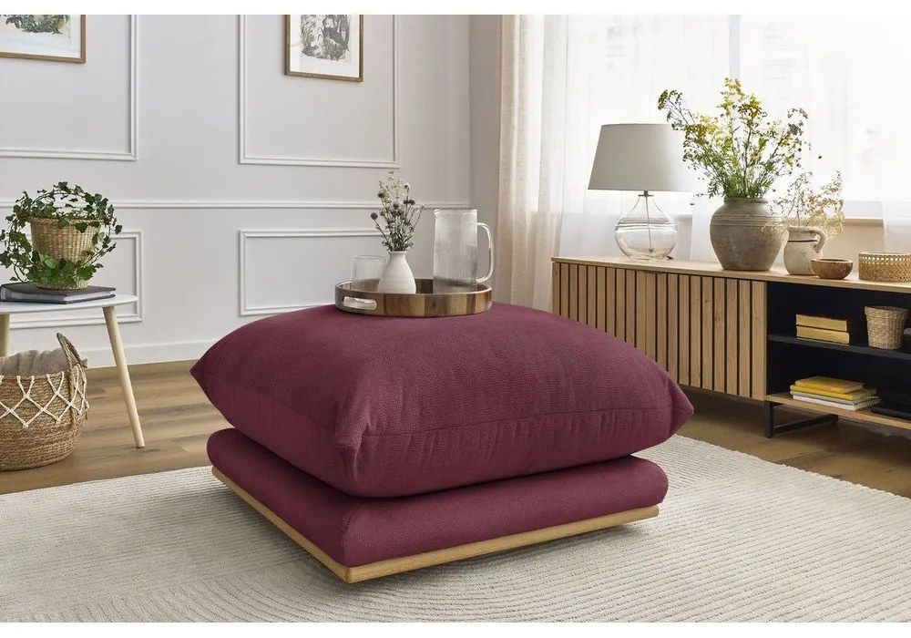 Taburet burgundy Ernest – Bobochic Paris