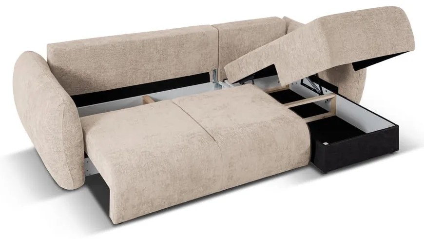 Colțar bej (colț pe dreapta) Matera – Cosmopolitan Design