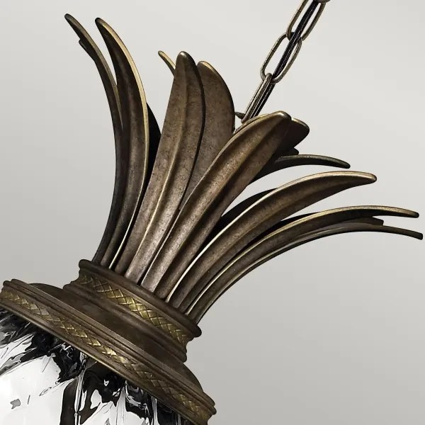 Lustră pe lanț Hinkley HK-PLANT4-P-PZ PLANTATION 4xE14/40W/230V bronz