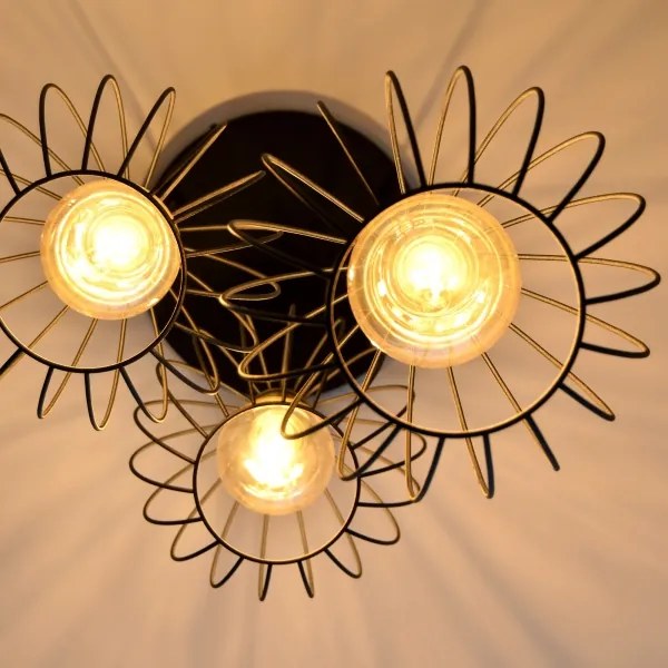 Lustră LED pe cablu MERCURE 3xE27/15W/230V