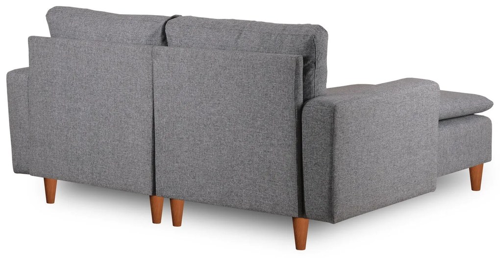 Canapea de colț Lungo Mini - Light Grey