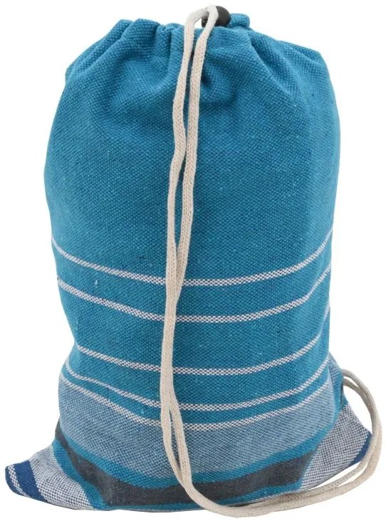 Hamac TEXTIL 200x100cm albastru-alb