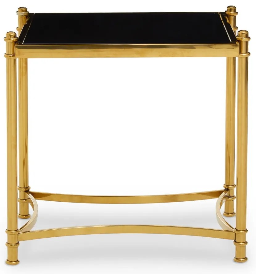 Măsuță auxiliară cu blat din sticlă 50x56 cm Ackley – Premier Housewares