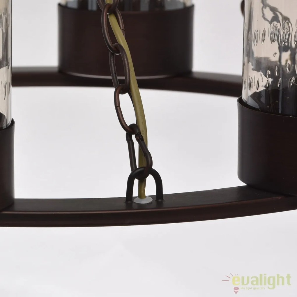 Candelabru design rustic diam.63cm Castelo 249017406 MW