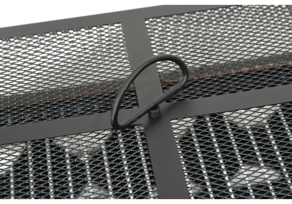 Șemineu cu capac pătrat Cattara 13009, 63,5 x 63,5x 62 cm