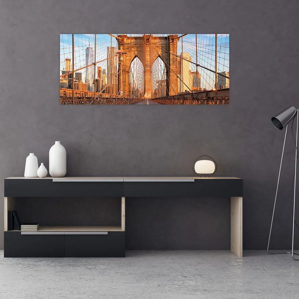 Tablou - Podul Brooklyn (120x50 cm)