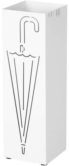 Suport Umbrela Fancy White, 15.5 x 15.5 x 49 cm
