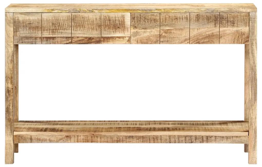 247890 vidaXL Masă consolă, 120 x 35 x 75 cm, lemn masiv de mango