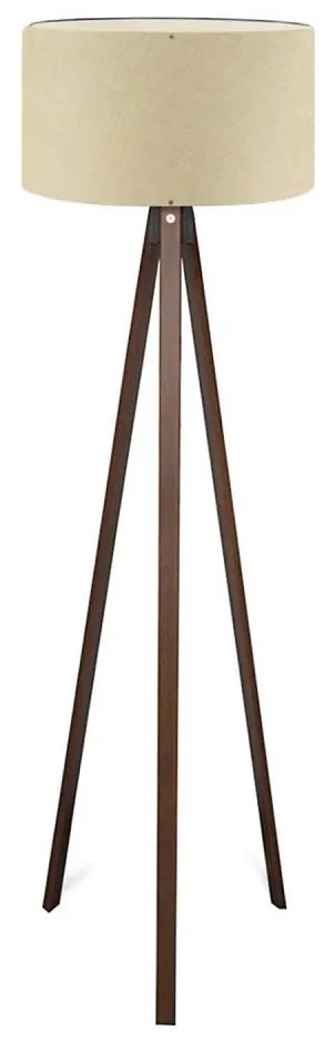 Lampă de podea AYD 1xE27/40W/230V bej/maro