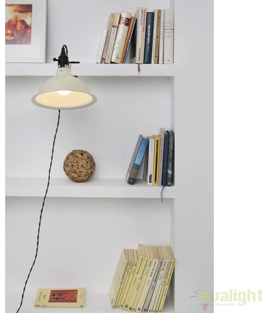 Lampa cu clips design Industrial Style PEPPER bej 64168