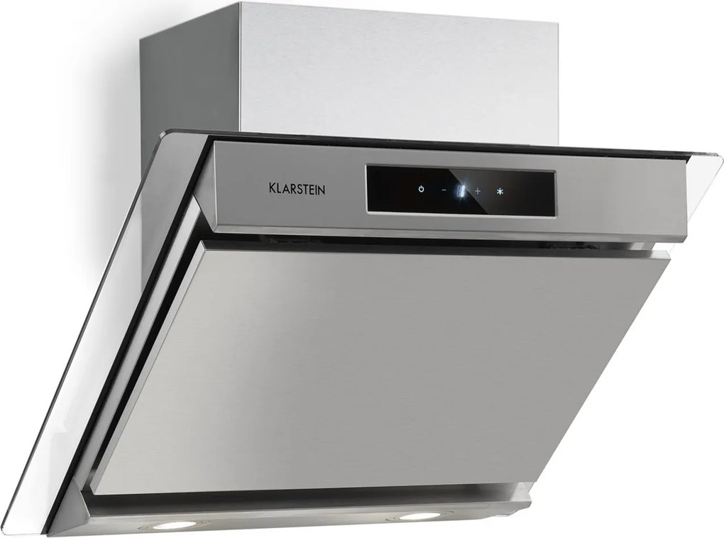 Klarstein Balzac Silent 60, hotă, 250 W, 3 niveluri de putere, 604 m³ / h, LED, EEK A