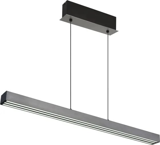 Globo 17016A - Pendul LED dimabil pe cablu ETHAN 39W/230V 2700/4000/6000K crom