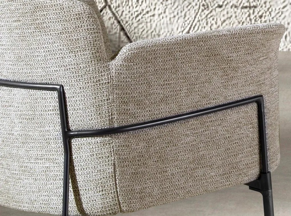 Scaun modern design italian, Tesatura, Grey