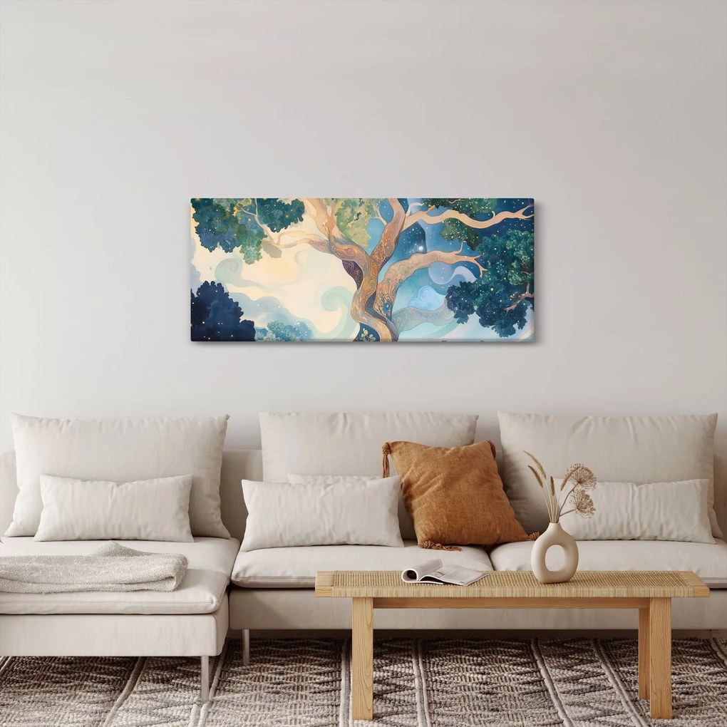 Tablou – Arbore cosmic (120x50 cm)